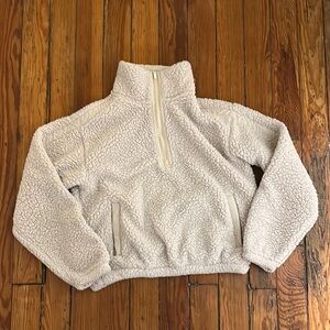 Cozy Kids' Cream Fleece Jacket